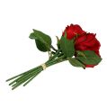 Floristik24 Ramo de rosas rojas 25cm