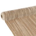 Floristik24 Camino de mesa de terciopelo con cinta, terciopelo arrugado, 25 cm (2 m)