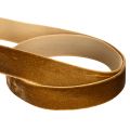 Cinta decorativa de terciopelo en rollo, ideal para envolver regalos, 20 mm x 10 m | Floristik24.es