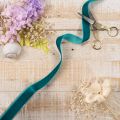 Cinta decorativa de terciopelo para decoración, 20 mm de ancho, 10 m de largo. | Floristik24.es