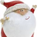 Decoración navideña Santa Claus Deco figura 7,5cm 2pcs