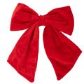 Floristik24 Lazo decorativo rojo para Navidad, 28 cm, 3 unidades
