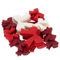Lazos decorativos surtidos para decoración navideña y manualidades, 5 cm, 48 unidades. | Floristik24.es