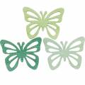 Floristik24 Espolvorea mariposas de decoración, primavera, mariposas de madera, decoración de mesa para espolvorear 72 piezas