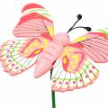 Floristik24 Flor plug mariposa madera clasificada 7.5cm 16pcs
