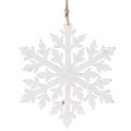 Gran copo de nieve decorativo,