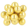 Mini adornos navideños de alambre, con forma de bayas espejadas, brillantes, 20 mm, 140 unidades. | Floristik24.es