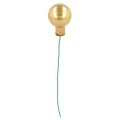 Mini adornos navideños de alambre, con forma de bayas espejadas, brillantes, 20 mm, 140 unidades. | Floristik24.es