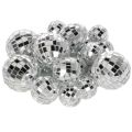 Floristik24 Bolas de espejo decorativas, elemento de decoración para fiestas, plateadas, 2-4 cm, 50 unidades