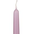 Velas cónicas Velas Wenzel lila 250/23mm 12 piezas | Floristik24.es