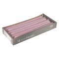 Velas cónicas Velas Wenzel lila 250/23mm 12 piezas | Floristik24.es