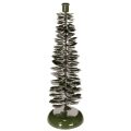 Floristik24 Candelabro con diseño de árbol de Navidad, metal verde, 45 cm