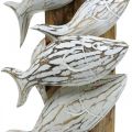 Floristik24 Peces decorativos de pie banco de peces de madera Decoración marítima 59cm