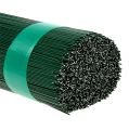 Floristik24 Cable enchufable pintado de verde 0,7 mm 300 mm 2,5 kg