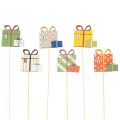 Floristik24 Juego de marcadores para plantas, diseño de madera, 31 cm, 12 piezas.