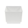 Floristik24 Cubos para foam floral 6,5cm blanco 20uds