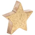 Floristik24 Estrellas decorativas brillantes para decoración de mesa, 5 cm, 9 unidades