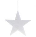 Floristik24 Estrella grande para colgar Blanco 45cm L56cm 1pz