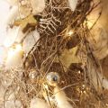 Estrellas dispersas mica dorada clara 4-5cm 40uds | Floristik24.es