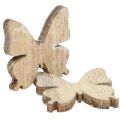 Floristik24 Decoración dispersa mariposa madera naturaleza 2cm 144p