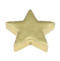 Floristik24 Mezcla de estrellas decorativas dispersas 4-5 cm oro mate 72 piezas