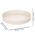 Bandeja decorativa redonda para accesorios del hogar, 20 cm | Floristik24.es