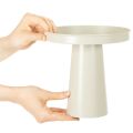 Bandeja/soporte decorativo para velas y figuritas, 20 cm | Floristik24.es