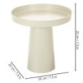 Bandeja/soporte decorativo para velas y figuritas, 20 cm | Floristik24.es