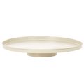 Floristik24 Plato decorativo de metal con forma de flor, redondo, 41 cm, para mesa.