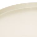 Plato decorativo de metal con forma de flor, redondo, 41 cm, para mesa. | Floristik24.es