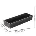 Bandeja rectangular con asas, bandeja decorativa para mesa, 32 cm. | Floristik24.es