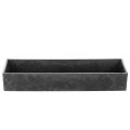 Bandeja rectangular con asas, bandeja decorativa para mesa, 32 cm. | Floristik24.es