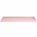 Floristik24 Bandeja de madera rosa 49cm x 16,5cm
