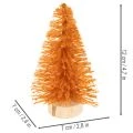 Árbol de Navidad artificial en miniatura para decoración de mesa, 12 cm, 6 unidades | Floristik24.es