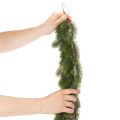 Guirnalda artificial de abeto, verde, para decoración festiva, 180 cm. | Floristik24.es