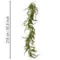 Guirnalda artificial de ramas de pino con piñas para decoración de Adviento, 218 cm. | Floristik24.es