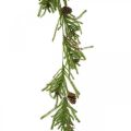 Floristik24 Percha decorativa alerce artificial ramas de coníferas conos y bayas 150cm