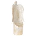 Floristik24 Portavelas con forma de ángel, color dorado, para decoración de mesa, 50 cm.