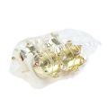 Portavelas corona oro Ø4.8cm 4pcs | Floristik24.es