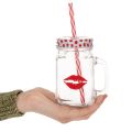 Vaso con tapa y asa Ø7cm H13.5cm | Floristik24.es