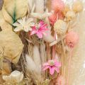 Floristik24 Ramo de flores secas Boho Pink Decoración seca blanqueada 80cm 140g