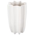 Floristik24 Jarrón acanalado, jarrón alto decorativo para flores secas, 24 cm