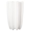 Jarrón acanalado, jarrón alto decorativo para flores secas, 24 cm | Floristik24.es