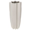Floristik24 Jarrón moderno acanalado, jarrón alto decorativo para flores secas, 38 cm.
