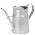 Floristik24 Regadera decorativa galvanizada, de metal, gris, estilo vintage, 1,7 L, 23 cm de alto, para decoraciones florales y macetas con estilo.