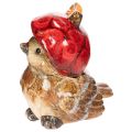 Figura decorativa de pájaro