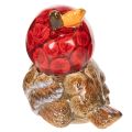 Figura decorativa de pájaro