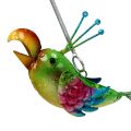 Floristik24 Pájaro para colgar verde, rosa, azul 19,5cm