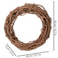 Corona de sauce natural para manualidades florales, 40 cm. | Floristik24.es