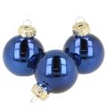 Floristik24 Juego de mini bolas navideñas de cristal para decorar ramas de abeto, 3 cm, 22 piezas